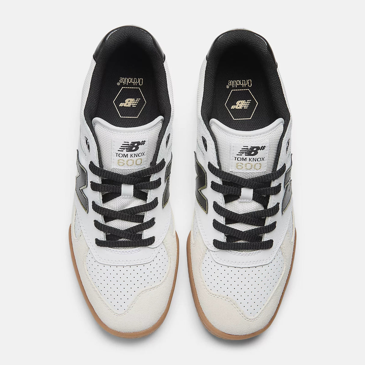 New Balance Numeric 600 Tom Knox White/Black Shoes