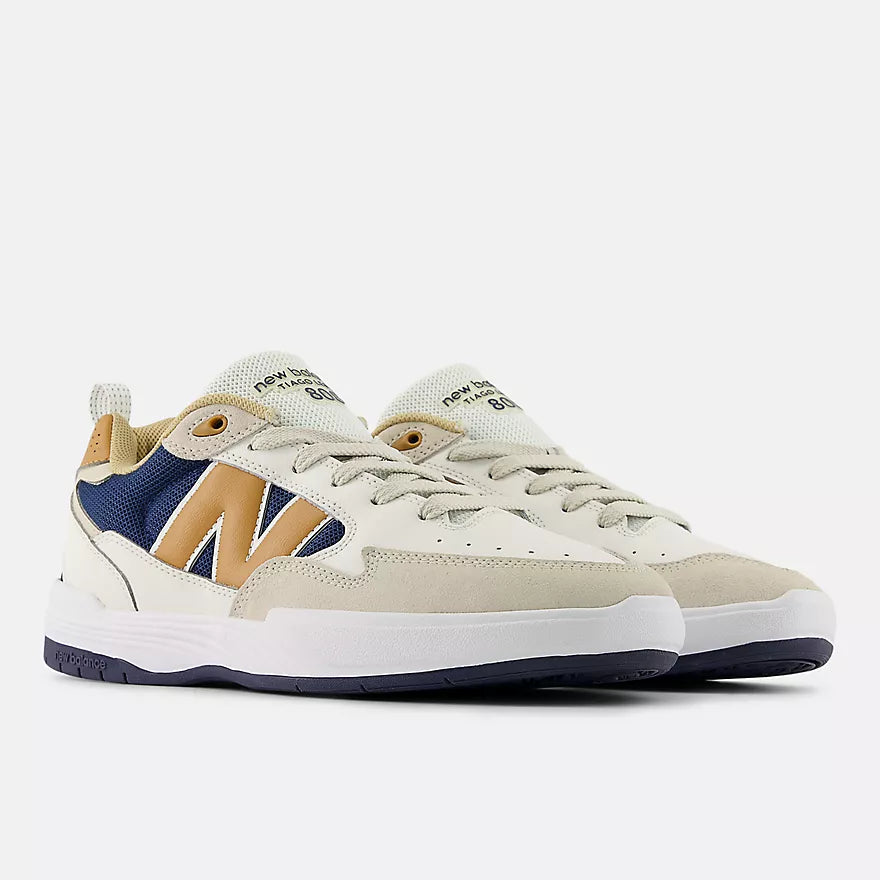 New Balance Numeric 808 Light Tiago Lemos Sea Salt Navy Shoes