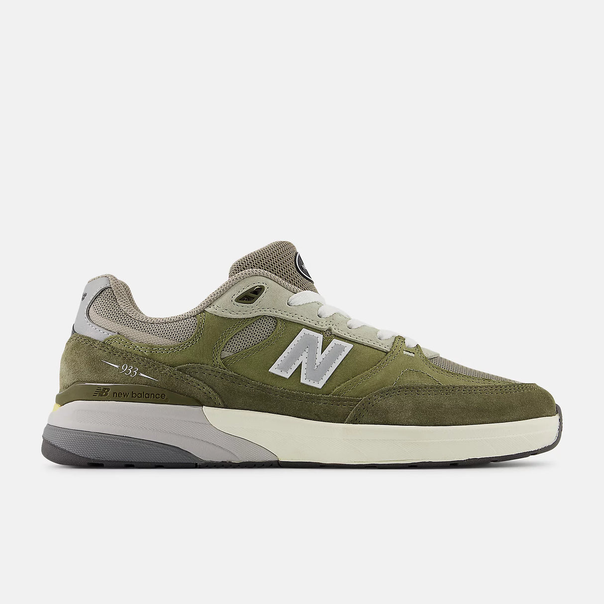 New Balance Numeric 933 Andrew Reynolds Olive Shoes (NM933JKL)