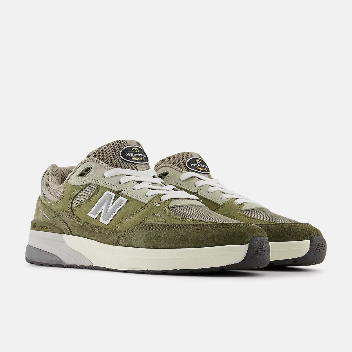 New Balance Numeric 933 WIDE Andrew Reynolds Olive Shoes
