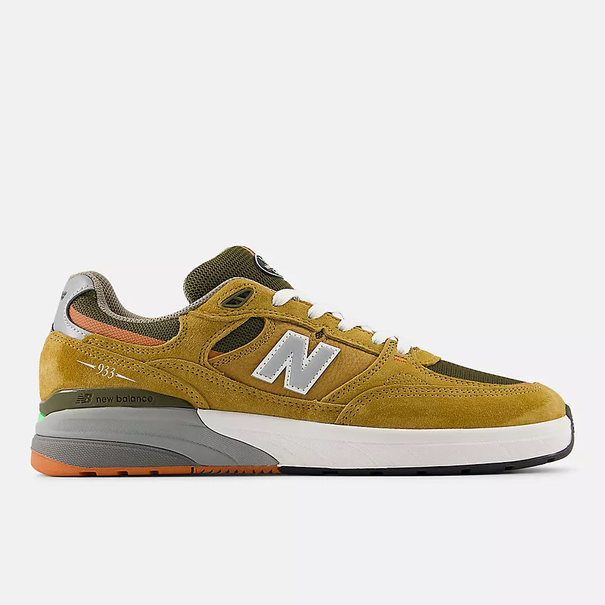 New Balance Numeric 933 Andrew Reynolds Brown Shoes (NM933MNO)