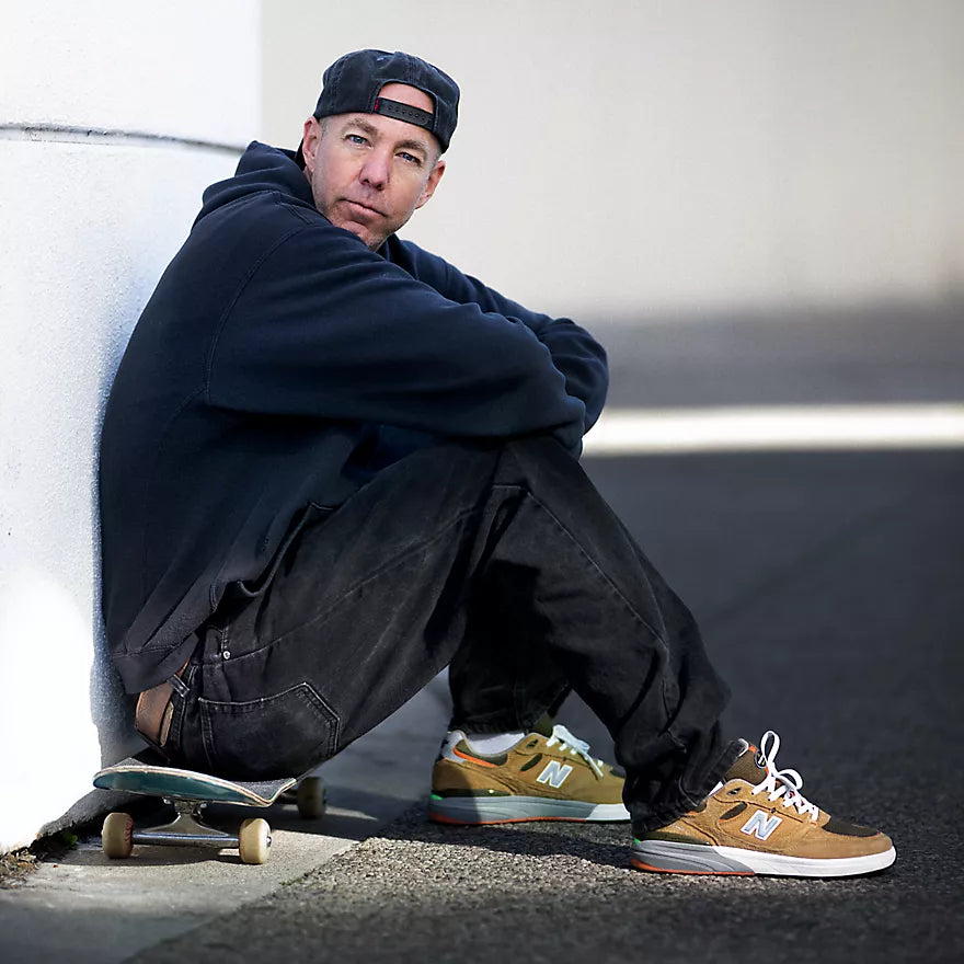 New Balance Numeric 933 WIDE Andrew Reynolds Brown Shoes