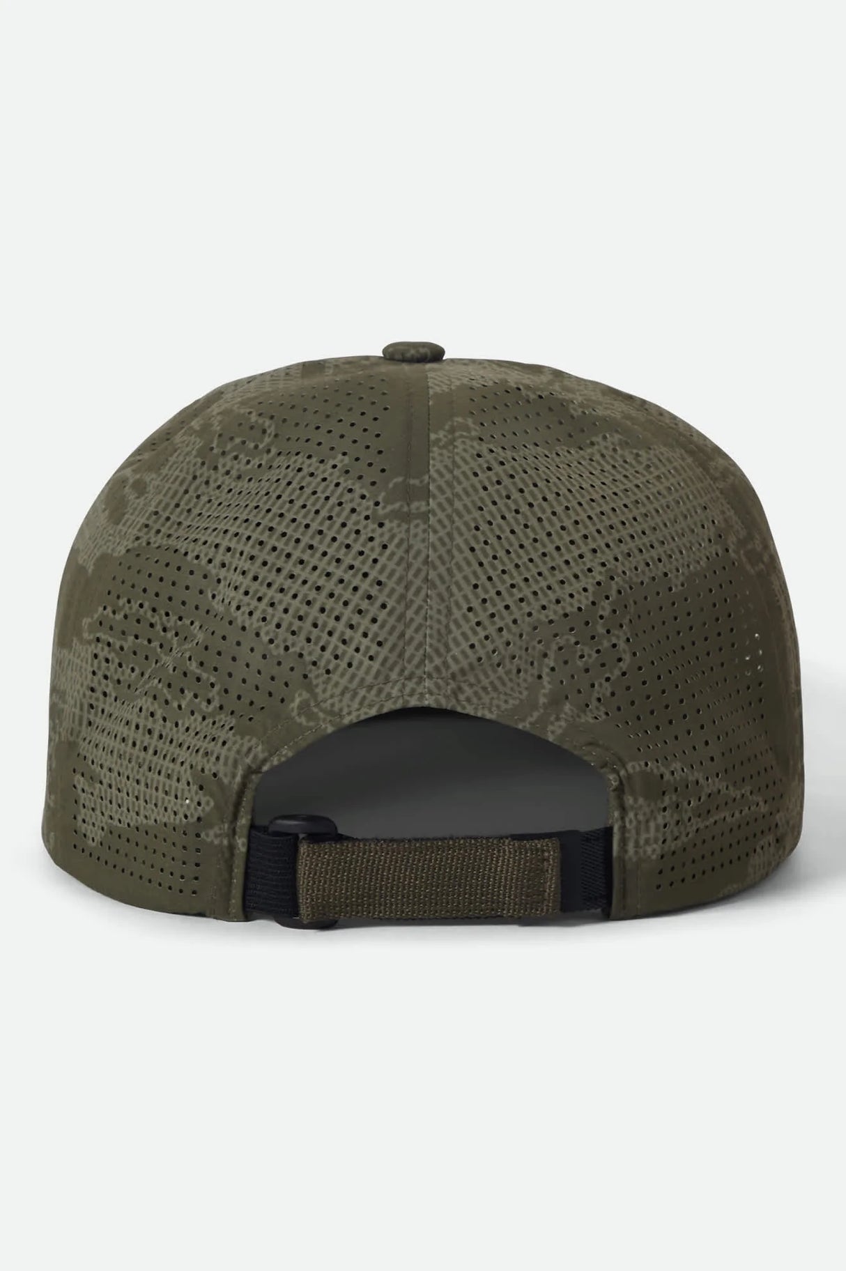Brixton Journey MP Olive Tiger Camo Performance Snapback Hat