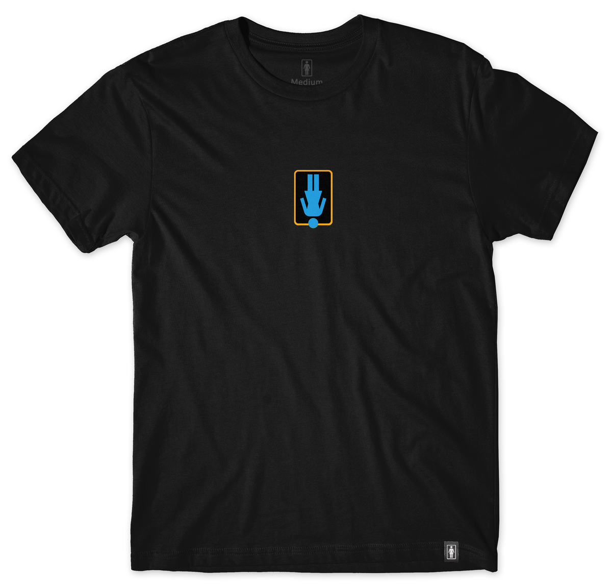 Girl Oops Black S/s Shirt