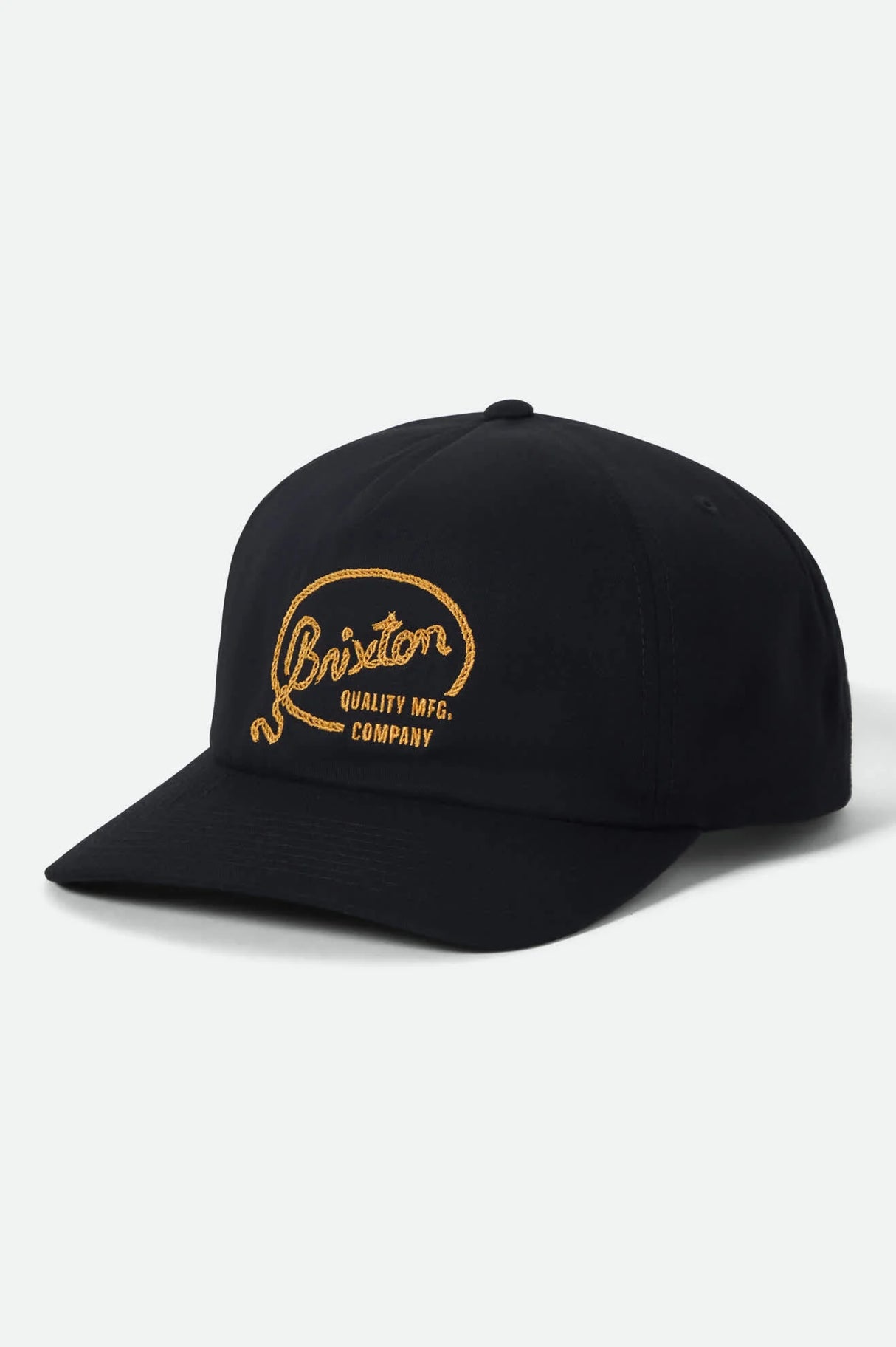 Brixton Gallatin MP Black Snapback Hat