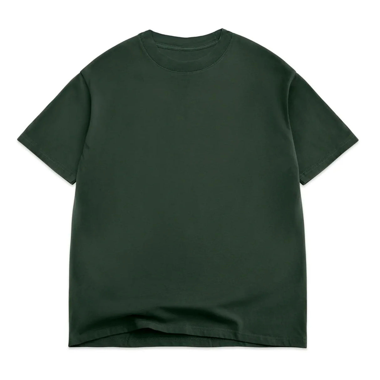 Cotton Collective Oversized Box 7.5 Oz. Forest Green S/s Shirt