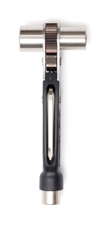 Prime8 Triple Ratchet Lite Black Skateboard Tool