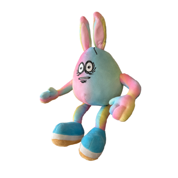 Heroin Skateboards Easter Egg Plush Toy