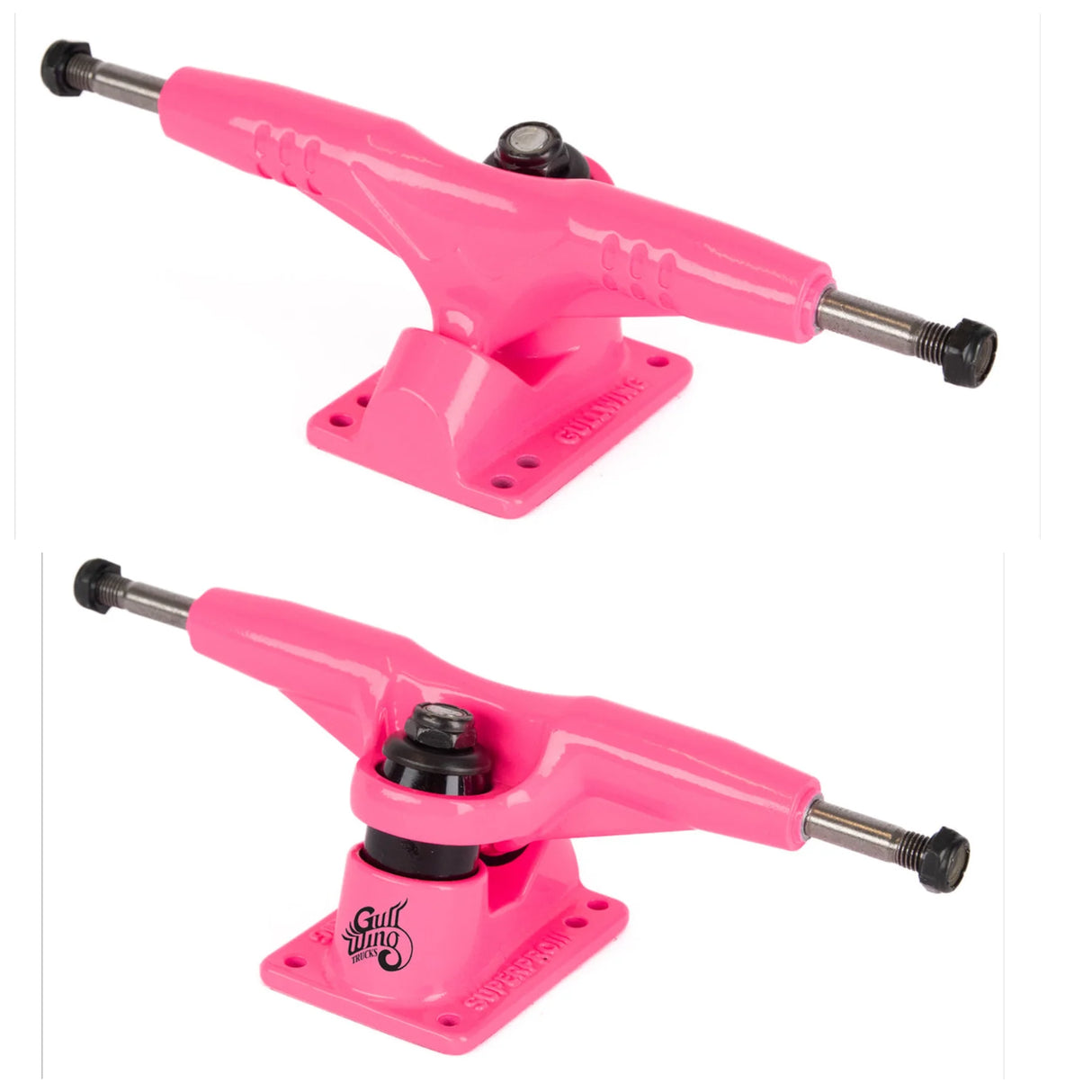 Gullwing Pro III Neon Pink 9.0" Skateboard Truck