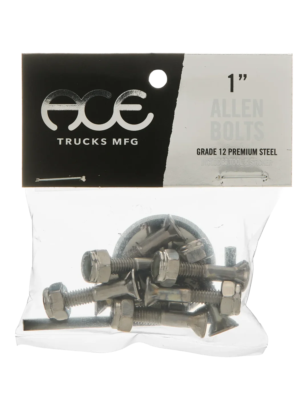 Ace Silver Allen 1" Hardware