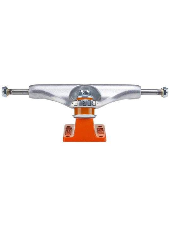 Independent Elijah Berle Skull Silver/Orange Standard Truck