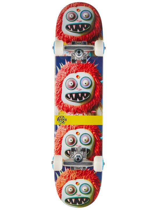 Push Frosty Portrait First Push Yellow 7.75" Complete Skateboard