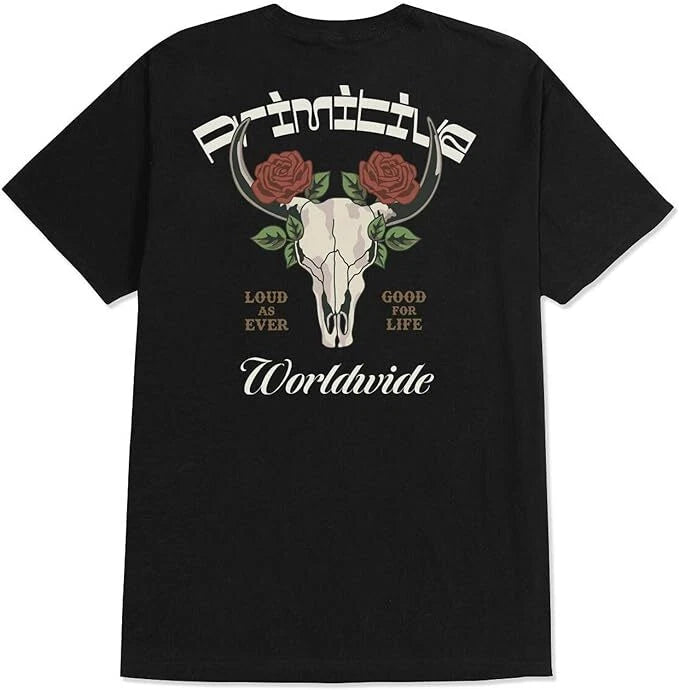 Primitive Badlands Black S/s Shirt