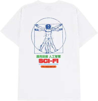 Sci-Fi Fantasy Chain of Being 2 White S/s Shirt