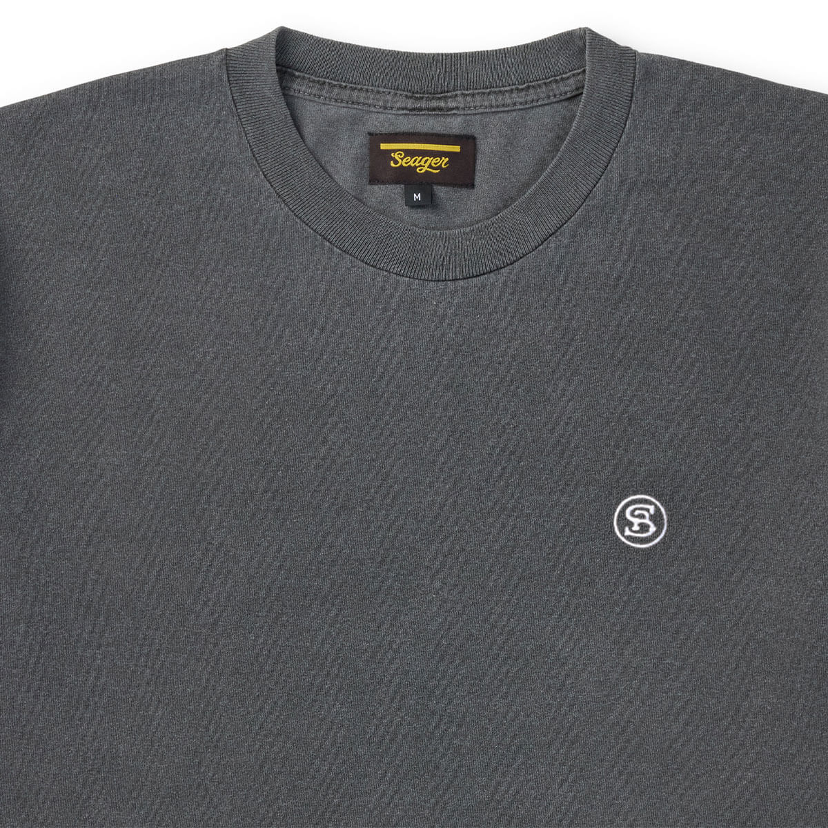 Seager Premium Reserve Pigment Black S/s Shirt