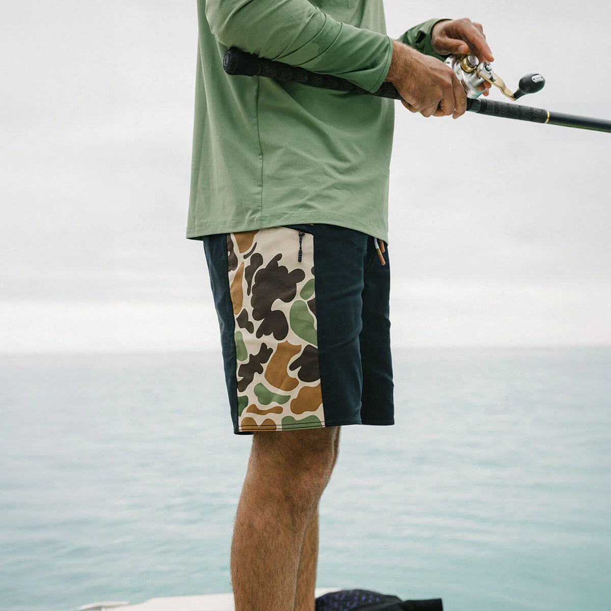 Seager Capo Panel Duck Camo Trunks