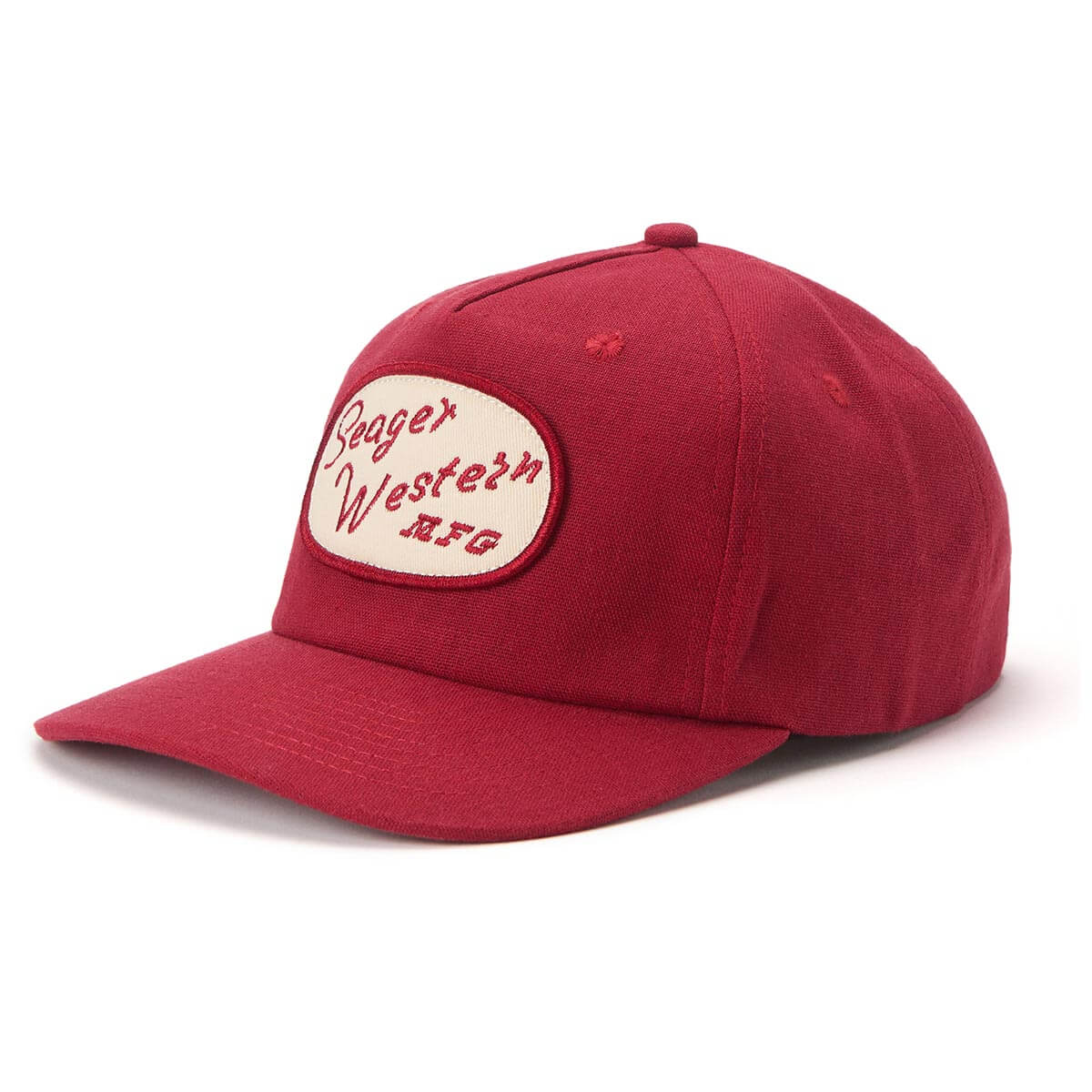 Seager Garland Burgundy Snapback Hat