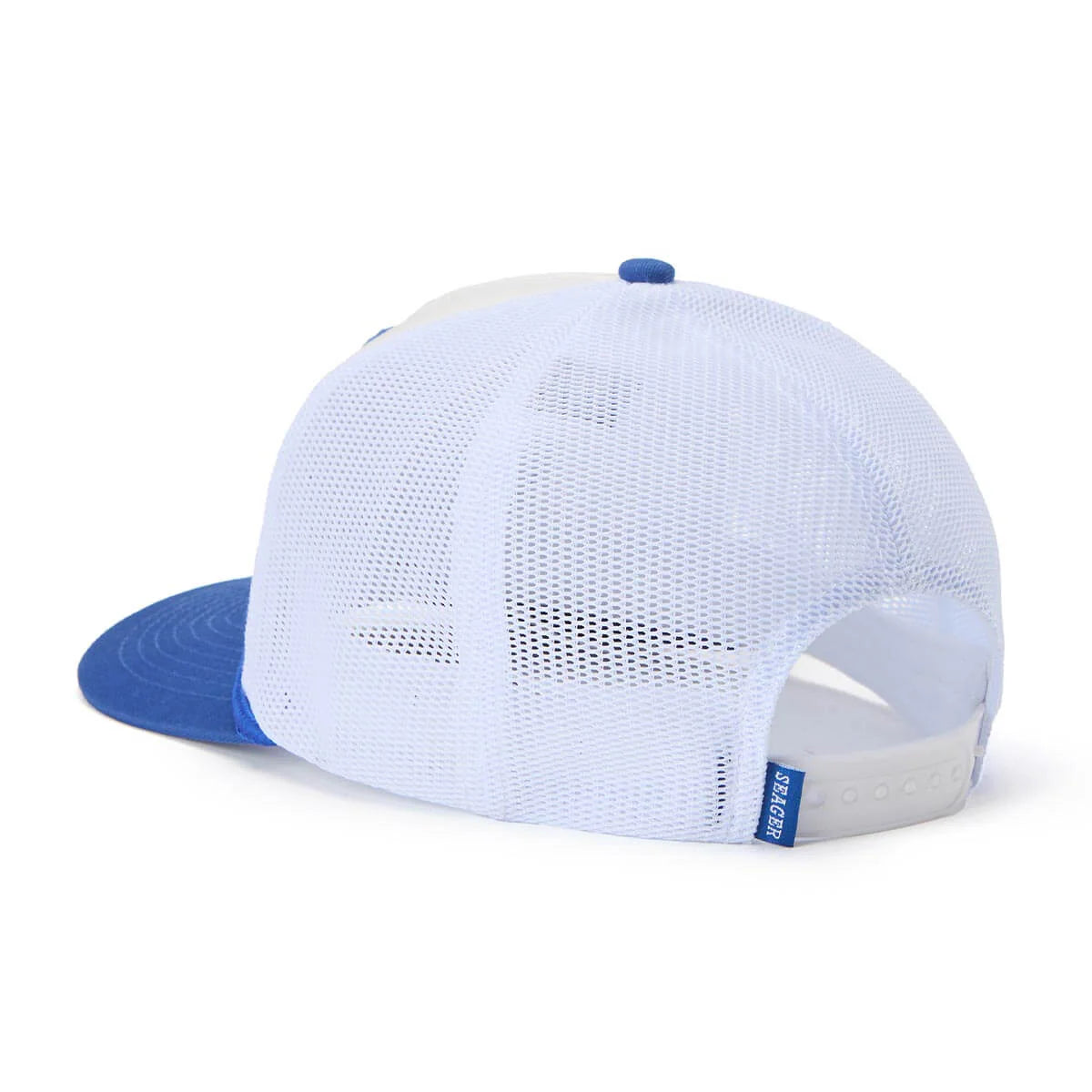 Seager Great American Dream White/Navy Trucker Snapback Hat