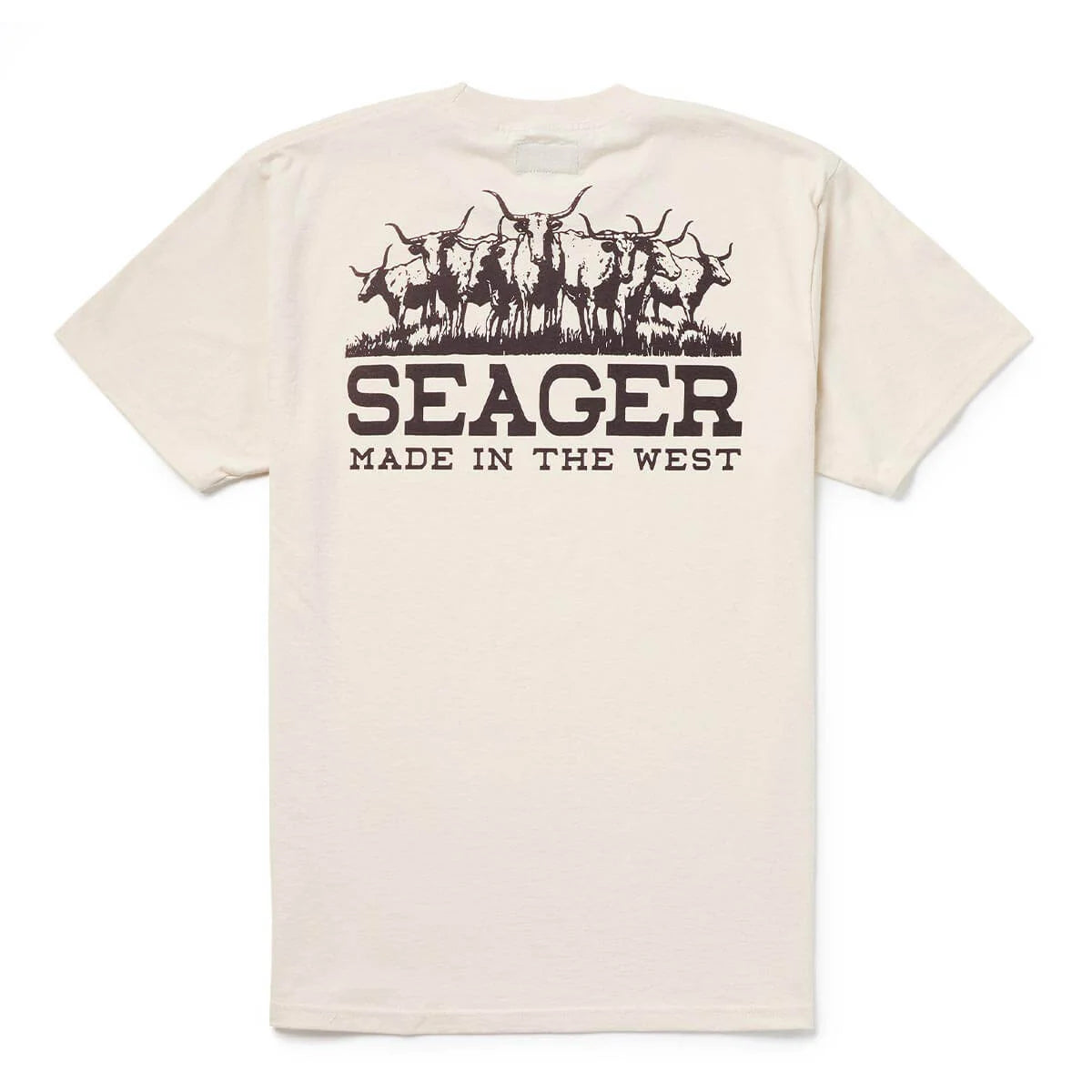 Seager Herd Vintage White S/s Shirt