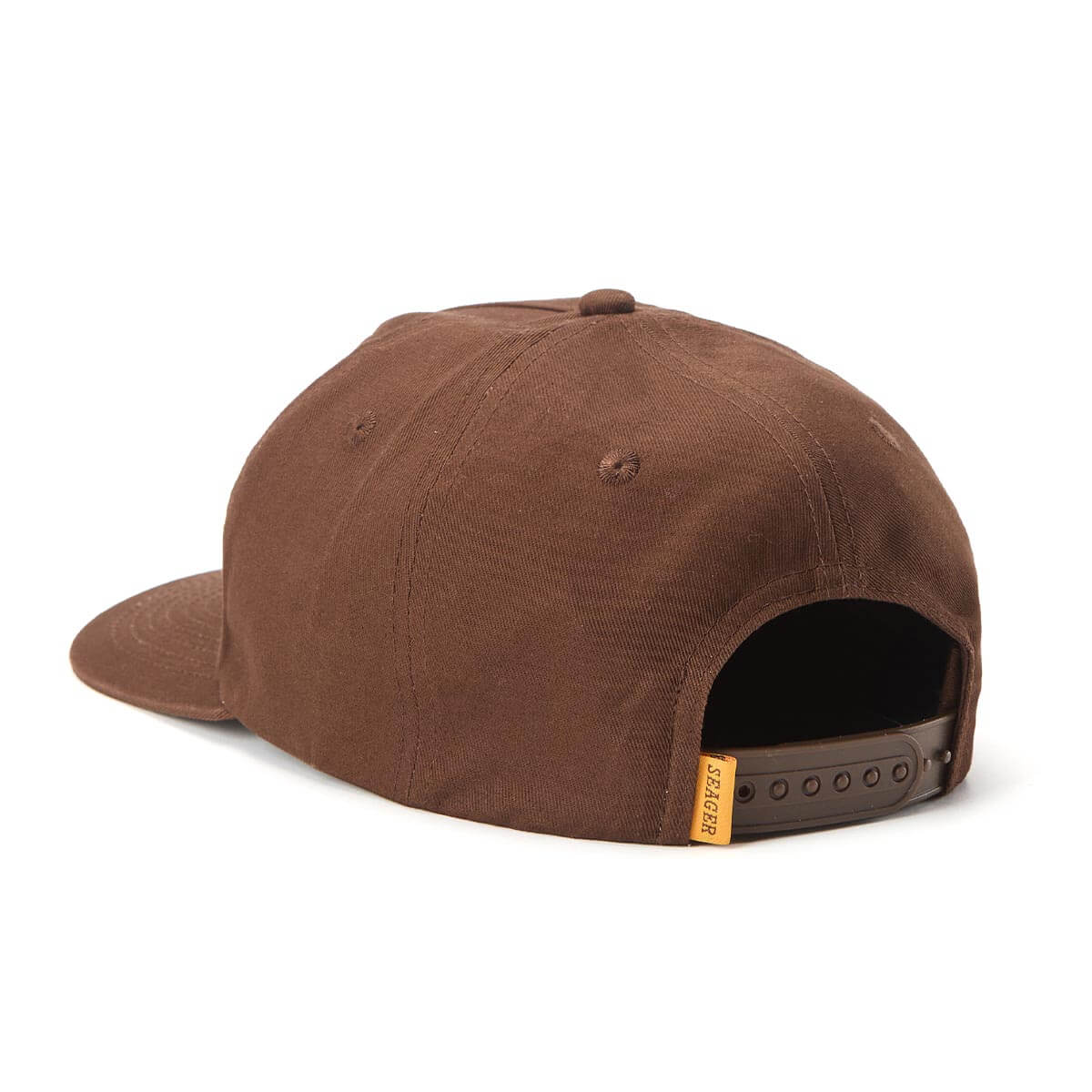 Seager Western Brown Snapback Hat