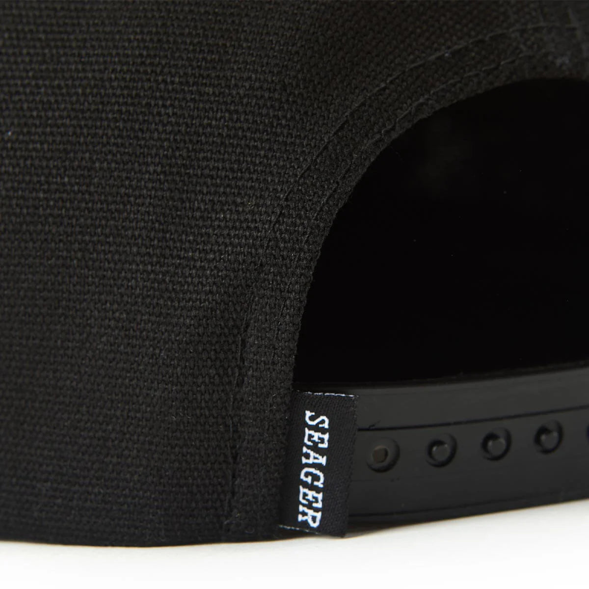Seager Wilson Black/White Snapback Hat