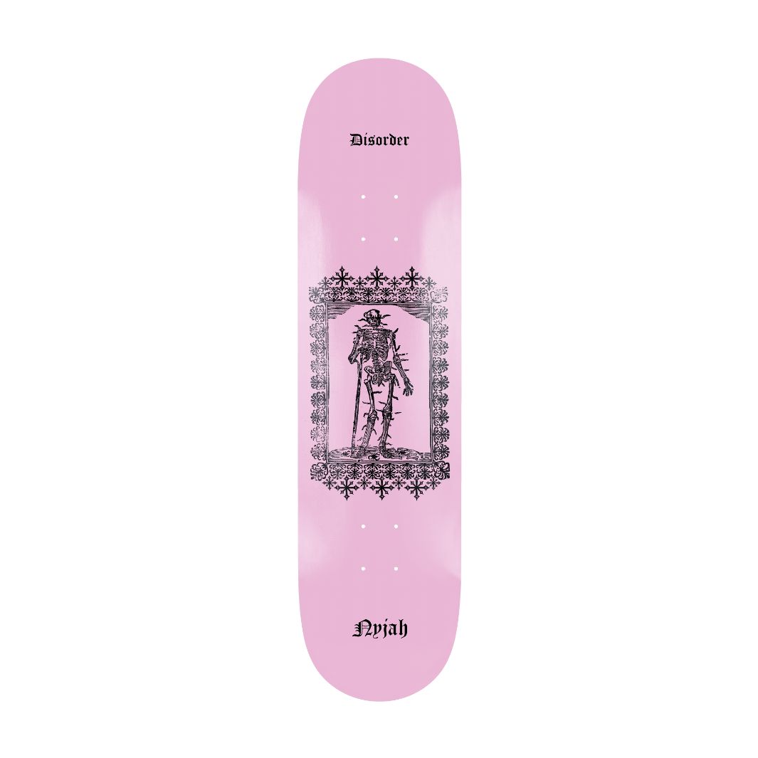 Disorder Nyjah Huston Skeletal Jah Skateboard Deck