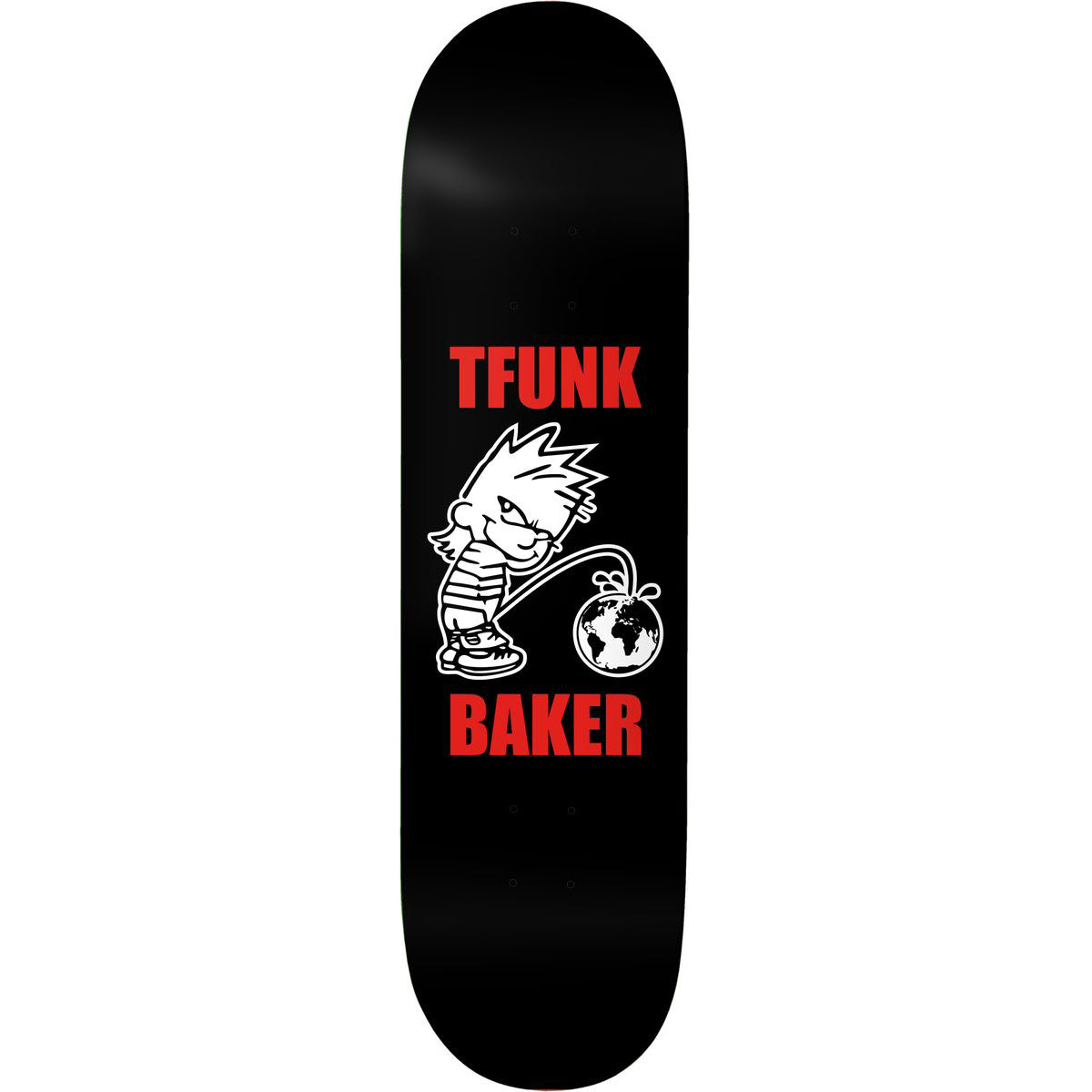 Baker Tristan "T-Funk" Funkhouser Whizz Kid 8.25" Skateboard Deck