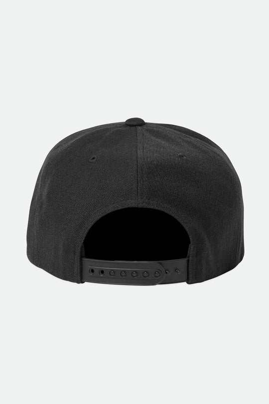 Brixton Oath III Black Snapback Hat