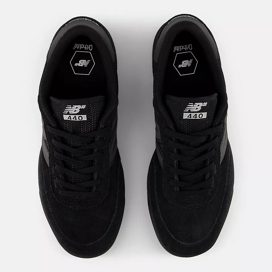 New Balance Numeric 440 V2 WIDE Black/Black Shoes