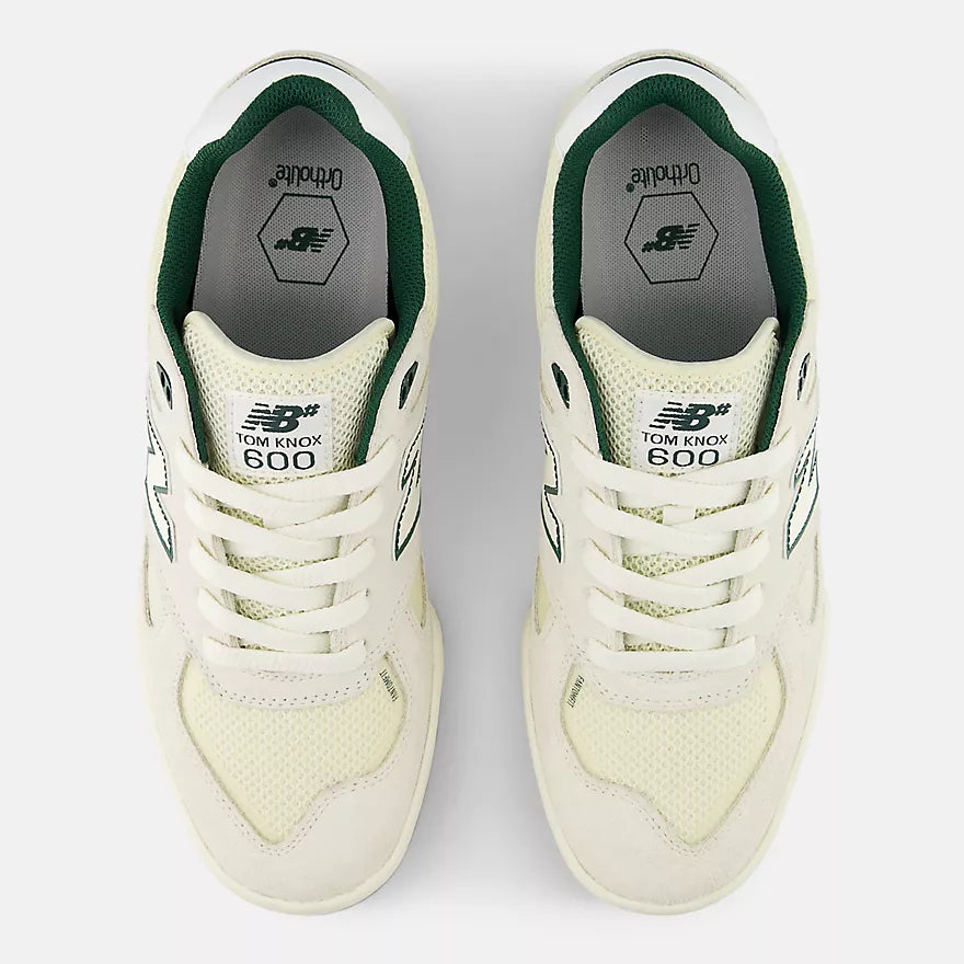 New Balance Numeric 600 Tom Knox White / Green Shoes