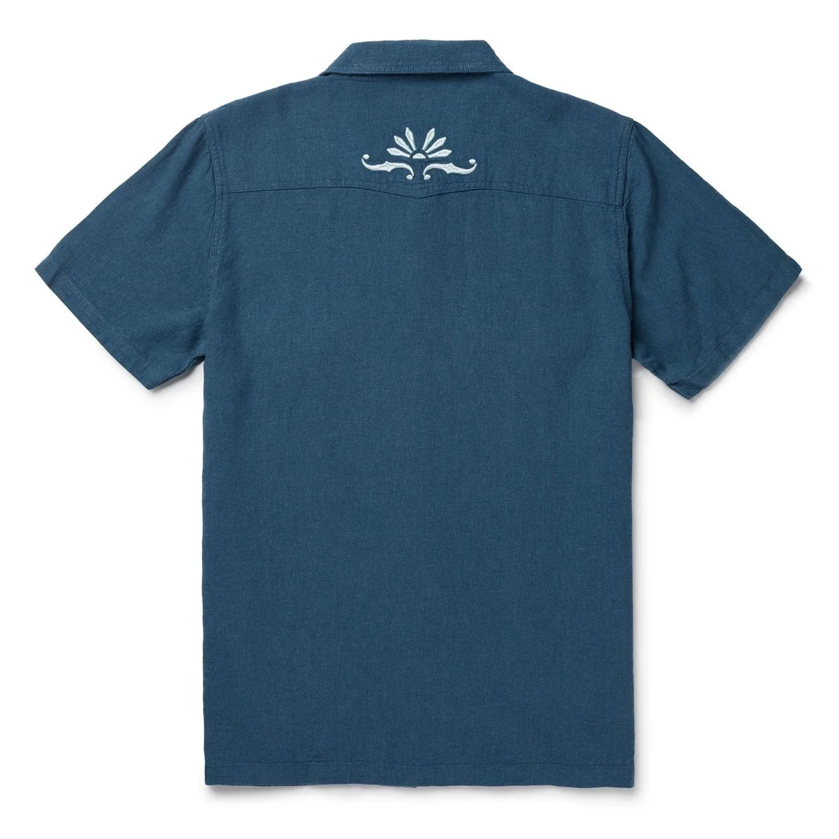 Seager Whippersnapper Navy S/s Button Up Shirt