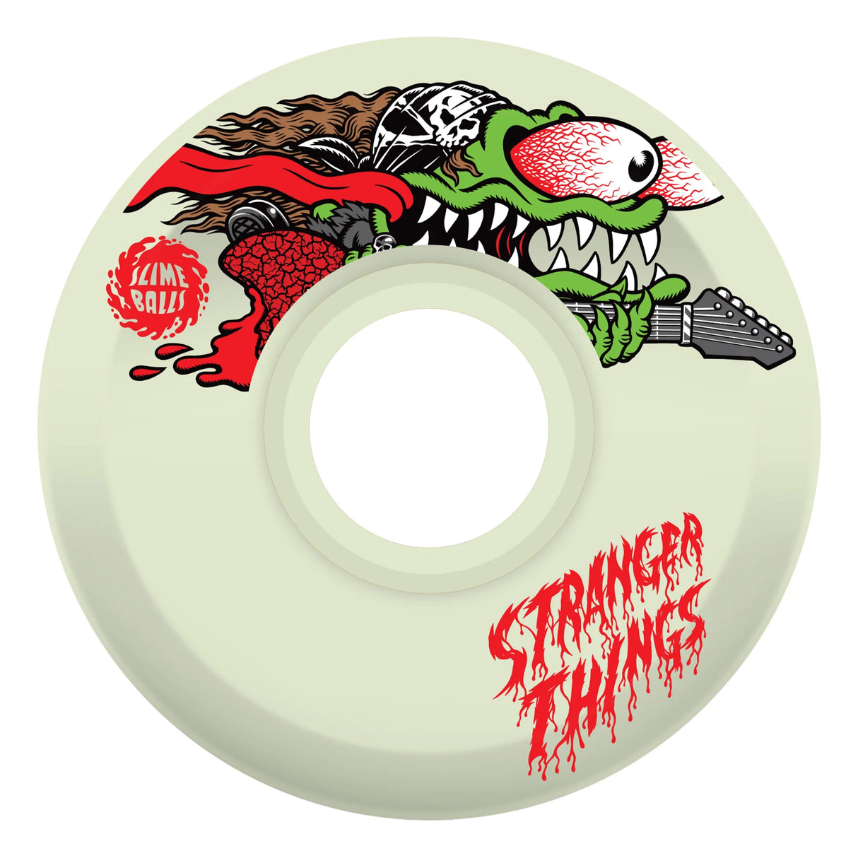 Slime Balls Stranger Things Meek Slasher Eddie Lights Up 78a 60mm Skateboard Wheels