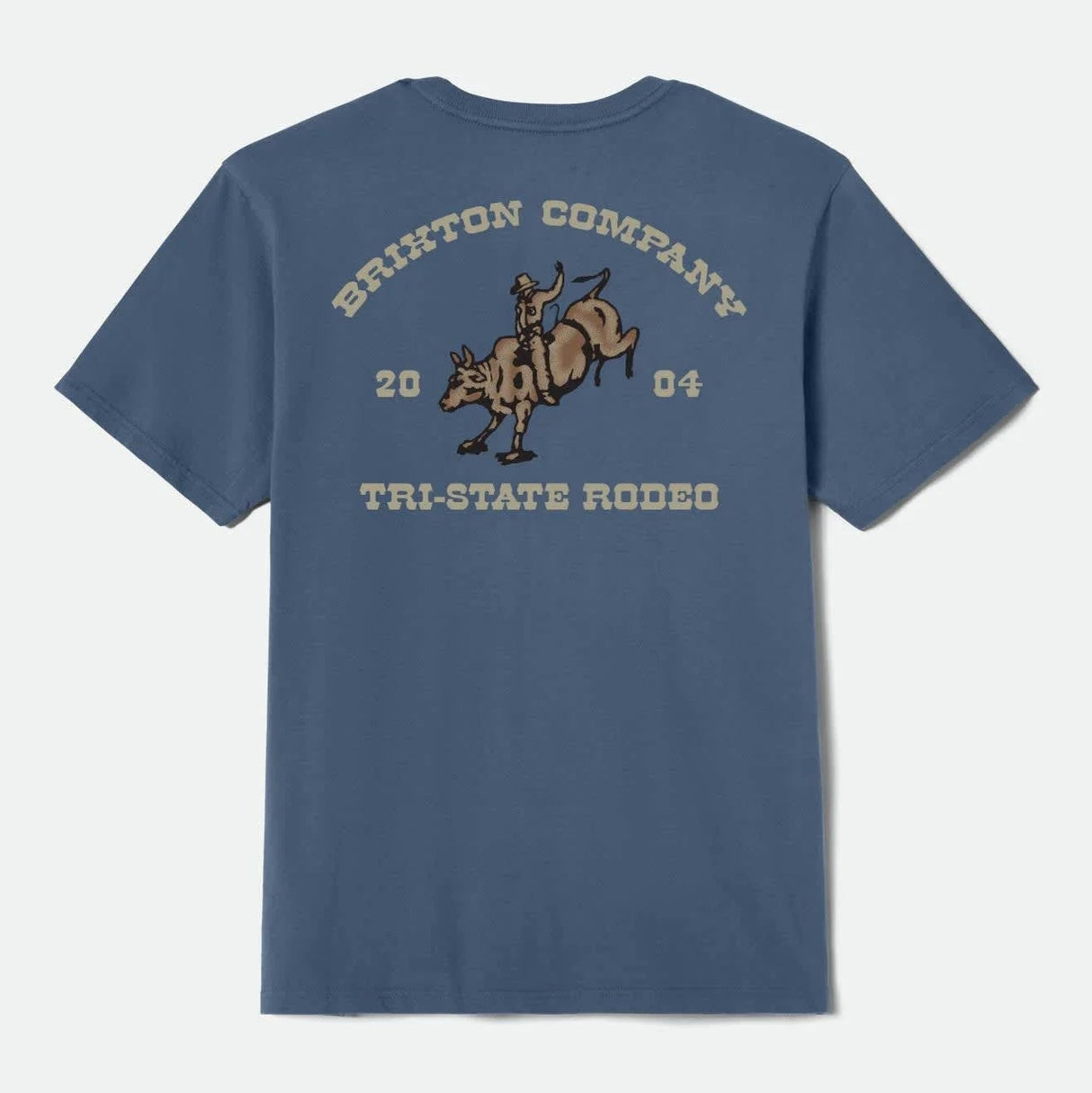 Brixton Danforth Harbor Blue Standard S/s Shirt