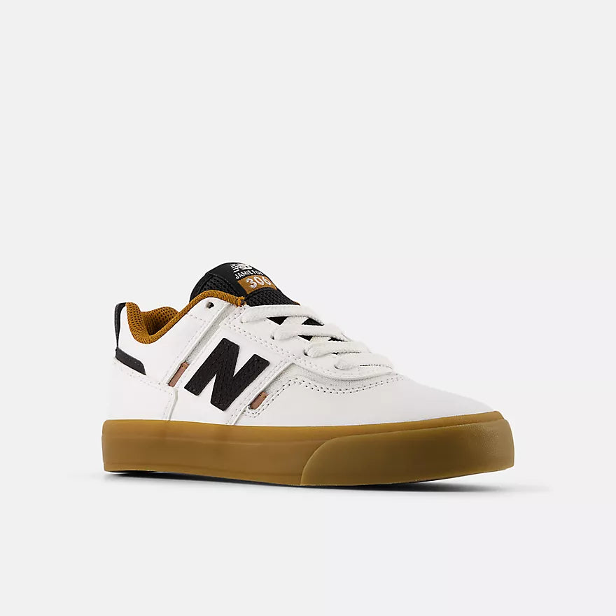 New Balance Numeric Youth 306 Jamie Foy White/Black/Gum Shoes