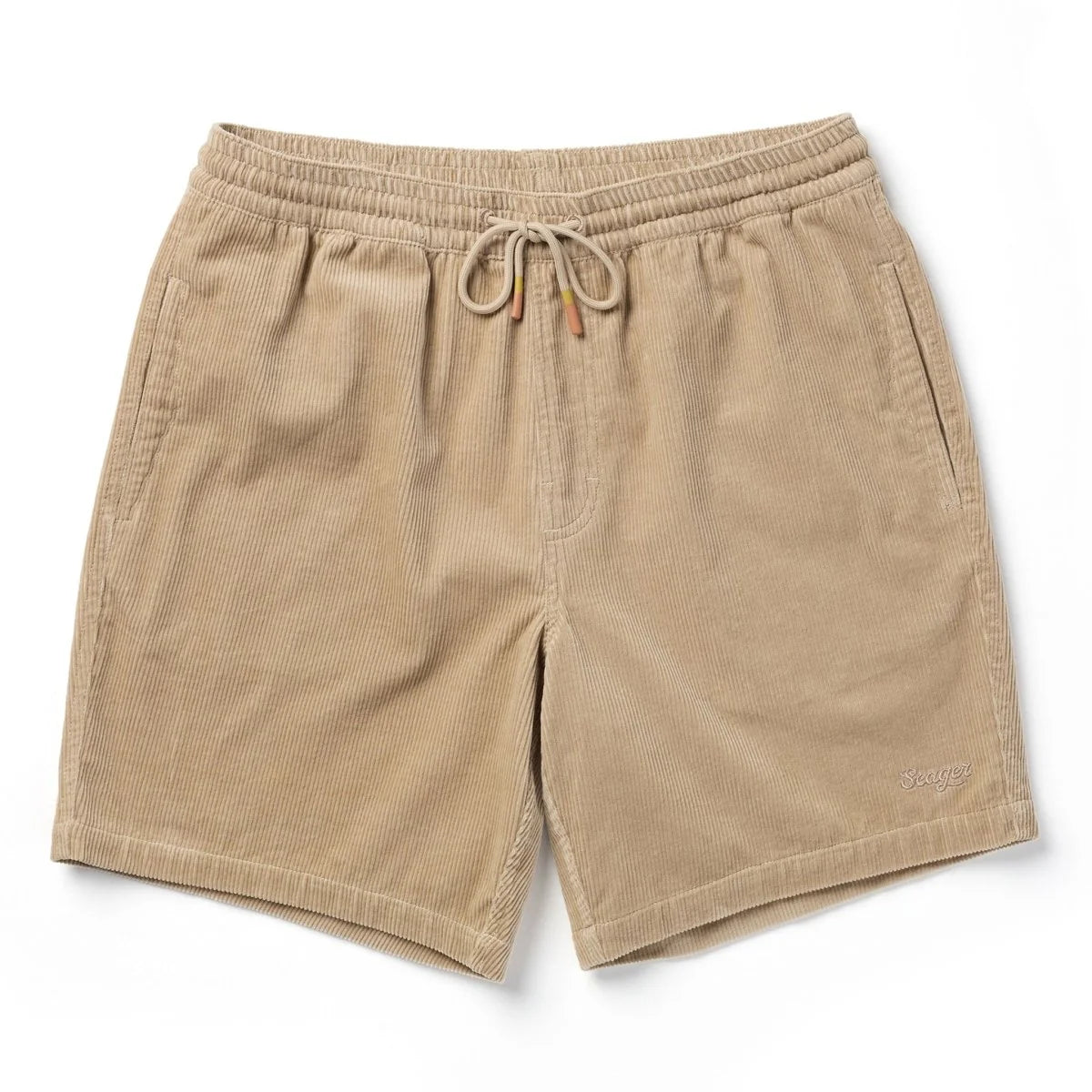 Seager Yuma Corduroy Stone Shorts