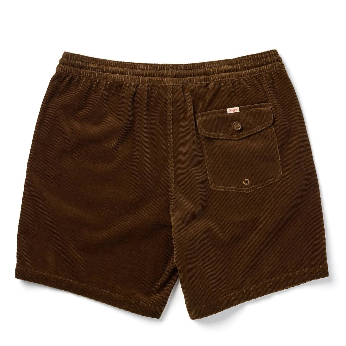 Seager Yuma Corduroy Brown Shorts