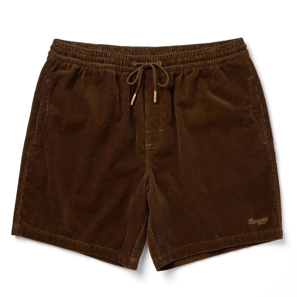 Seager Yuma Corduroy Brown Shorts