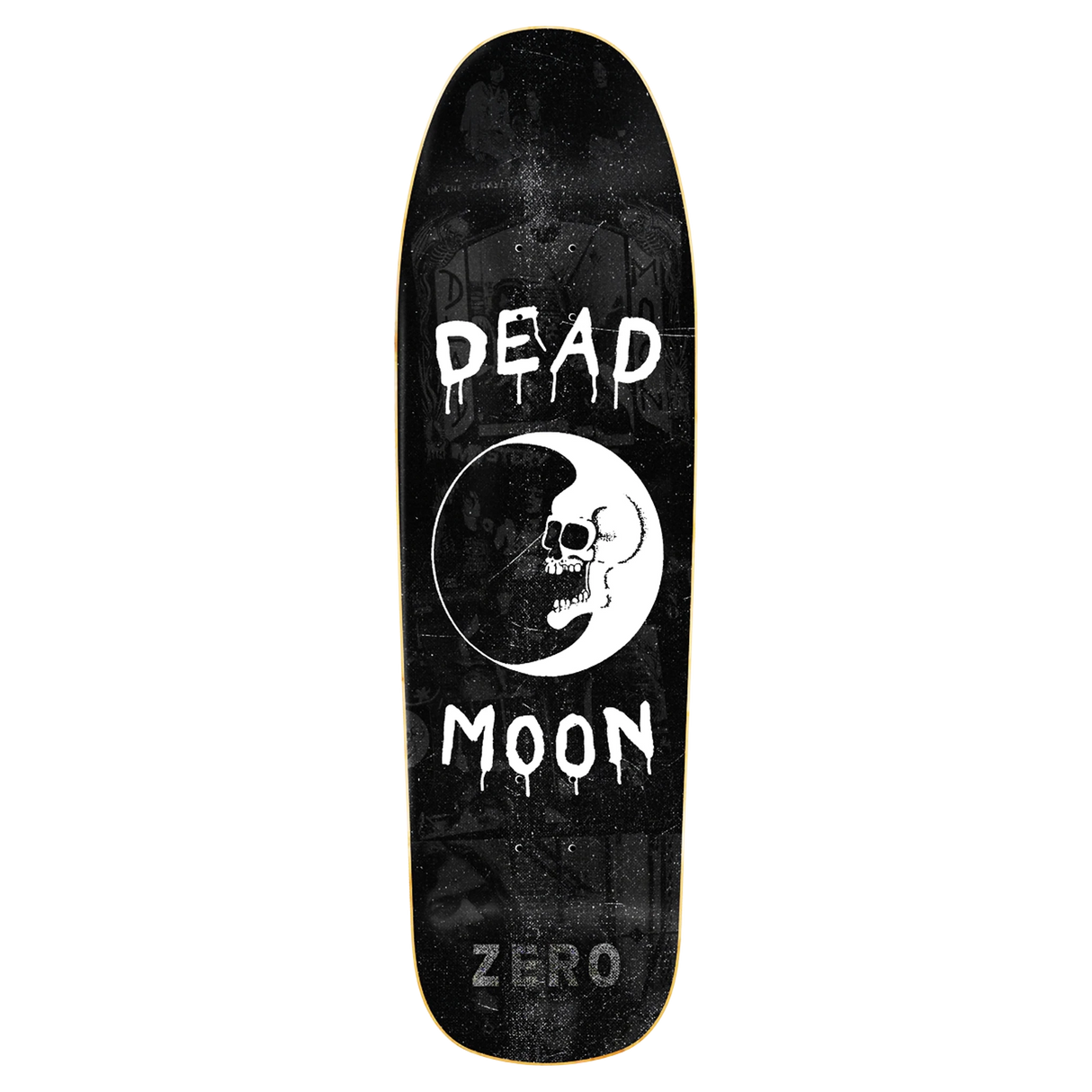 Zero x Dead Moon 9.25" Shaped Skateboard Deck