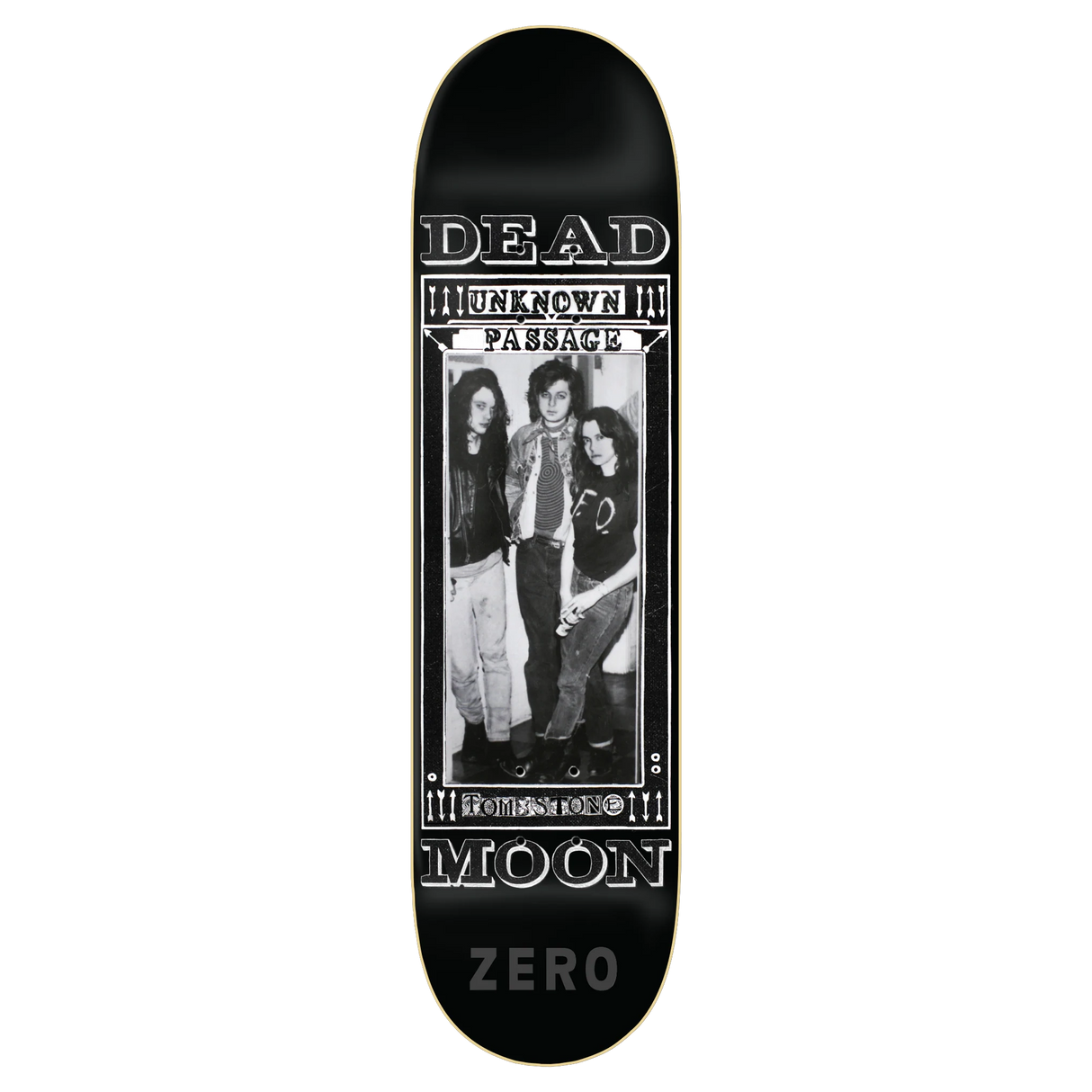 Zero x Dead Moon Unknown Passage 8.5" Skateboard Deck