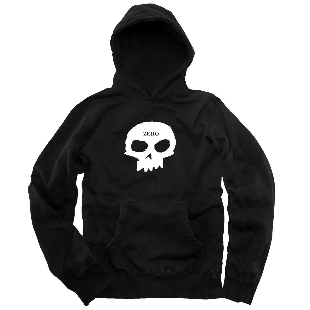 Zero Single Skull Black/White Hooded Sweatshirt