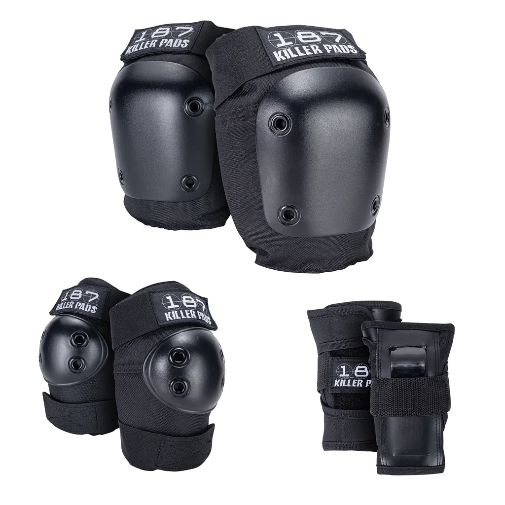 187 Killer Pads Six Pack SM/MD Black Pads