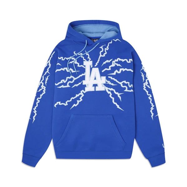 New Era Los Angeles Dodgers Electrify Royal Blue Hooded Sweatshirt