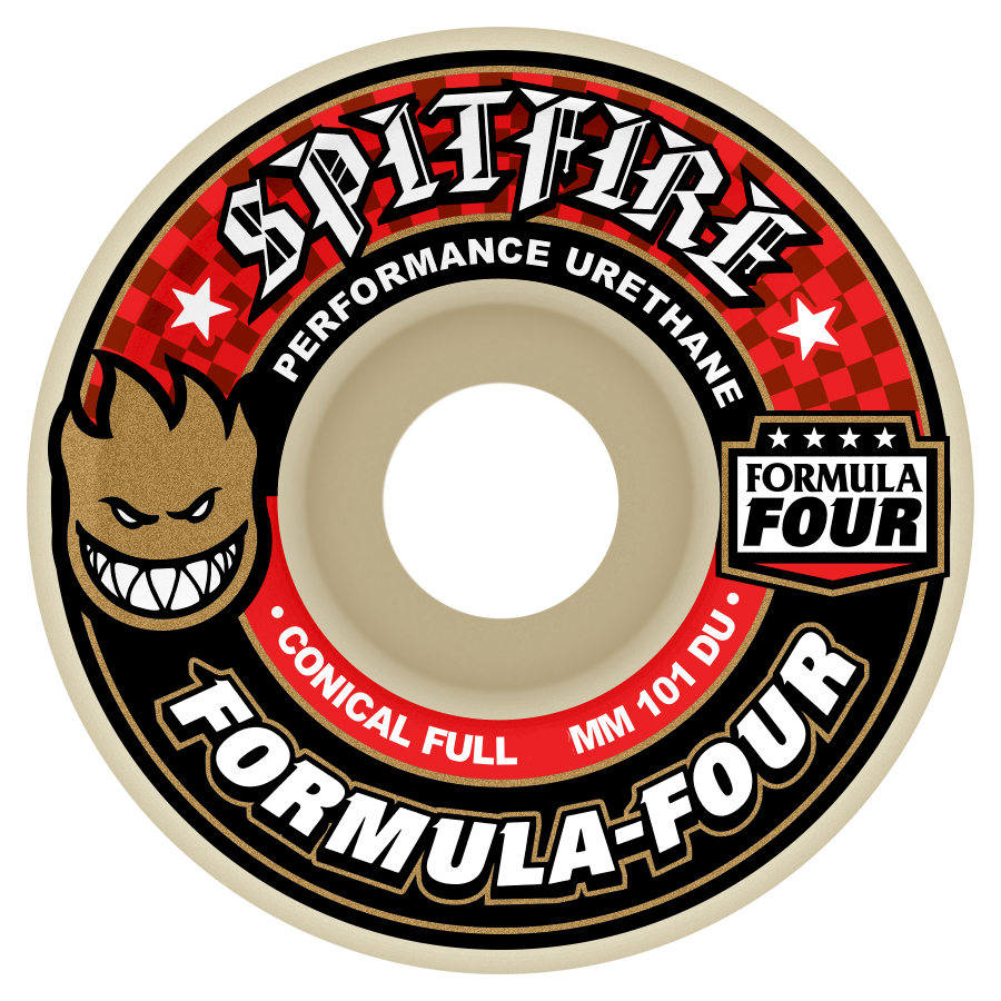 Spitfire F4 101a Conical Full Formula Four 52Mm Wheels
