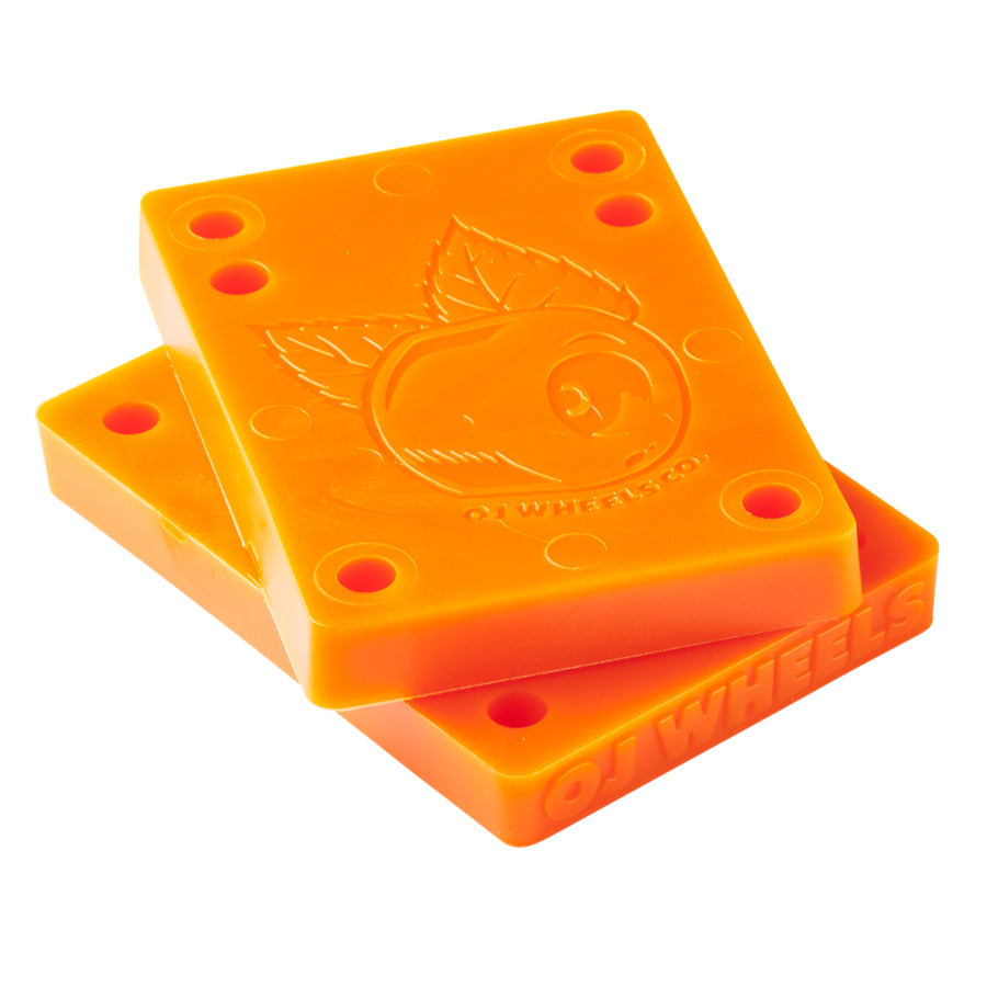 OJ Juice Cubes 3/8" Orange Riser Pads
