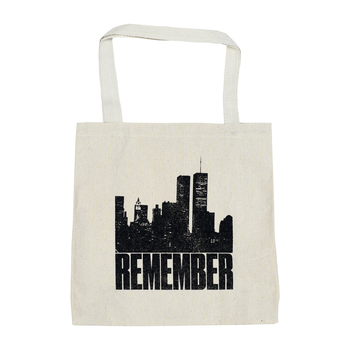 Quasi Remember Natural Tote Bag