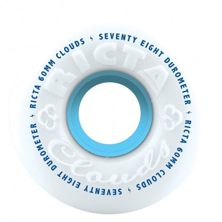 Ricta Clouds White 60Mm 78A Cruiser Wheels