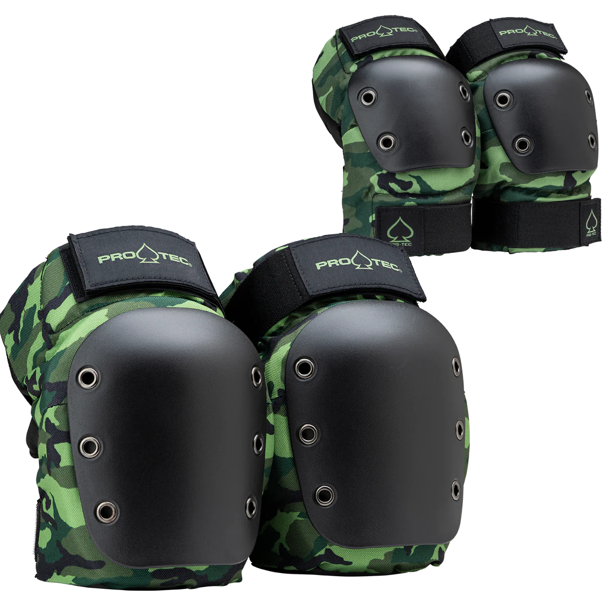 ProTec Street Knee & Elbow Camo Pad Set