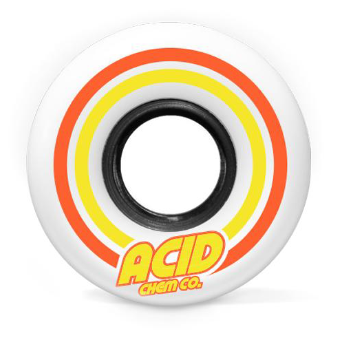 Acid Pods Conical 99A 55mm White Street Wheels