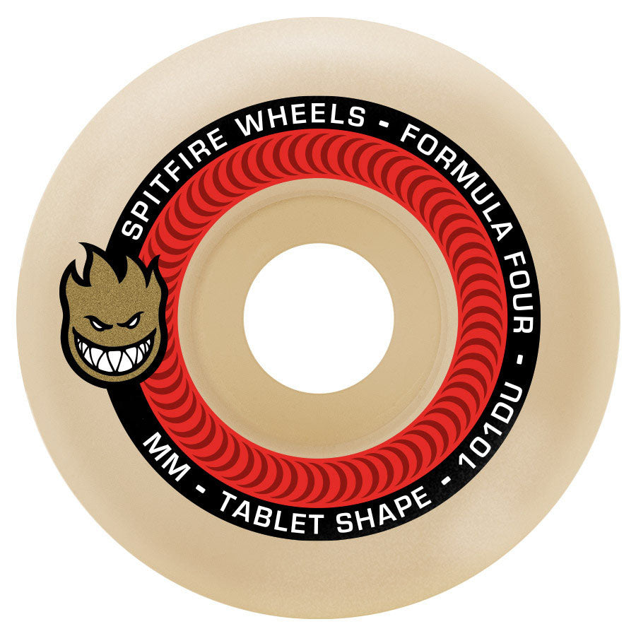 Spitfire F4 101a Tablet Formula Four Natural 53Mm Wheels