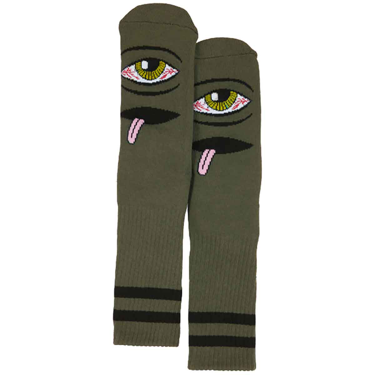 Toy Machine Bloodshot Eye Army Socks